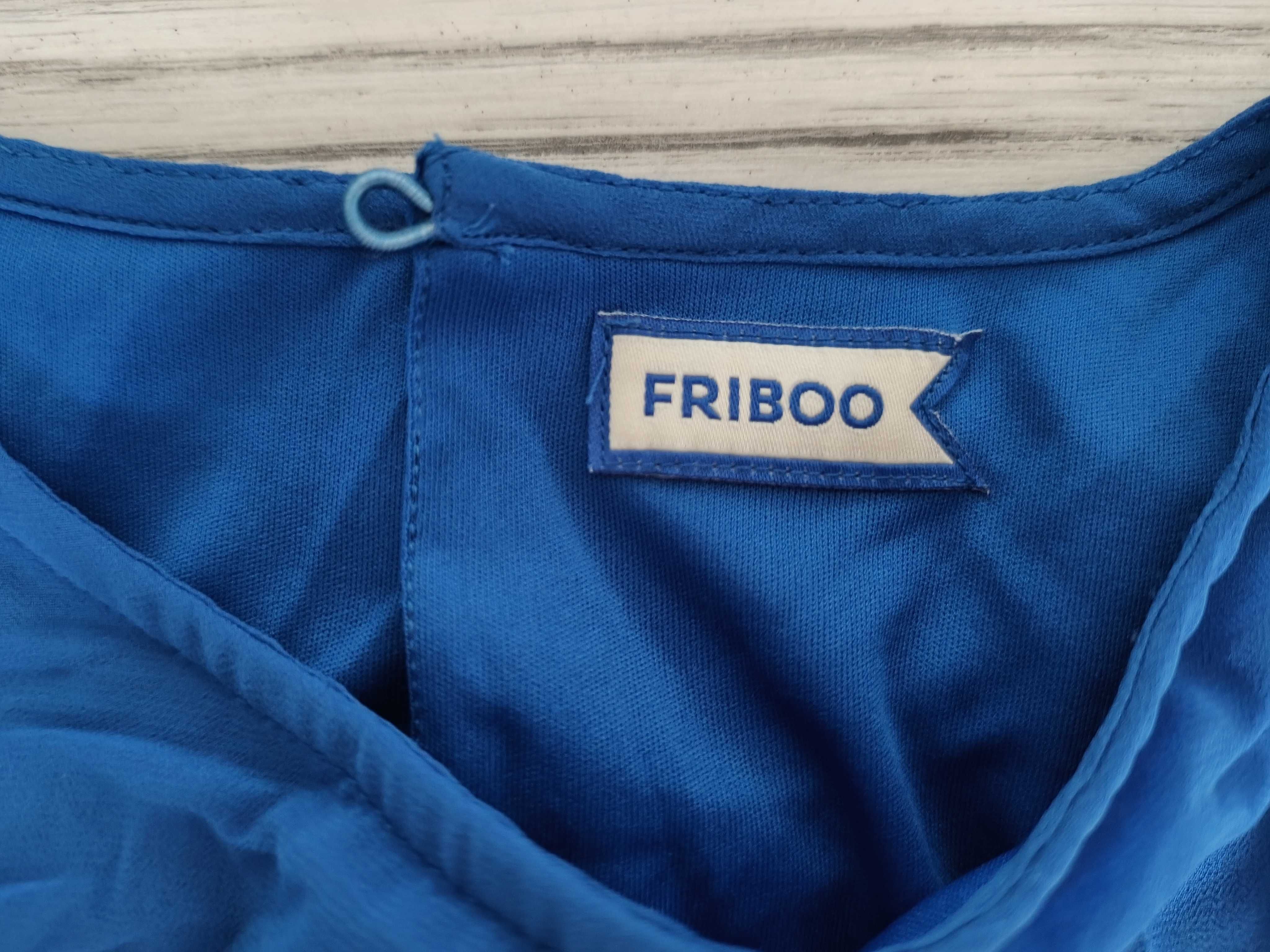 Niebieska sukienka Friboo