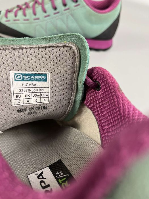 Трекінгові Кросівки Scarpa Highball 37 розмір (по стельке 23.5 см)