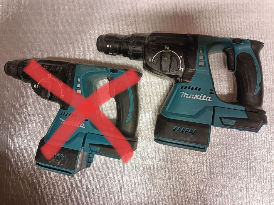 Zestaw młotowiertarka Makita dhr 242 243 zakrętarka wkrętarka