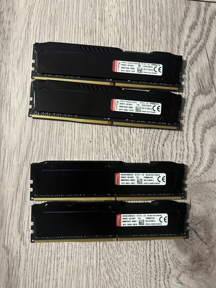 Pamiec ram ddr4 24GB hyperx 2400mHz