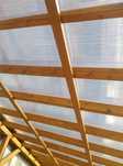 POLIWĘGLAN komorowy na dach ściankę wiatę daszek taras 600x210cm 10mm
