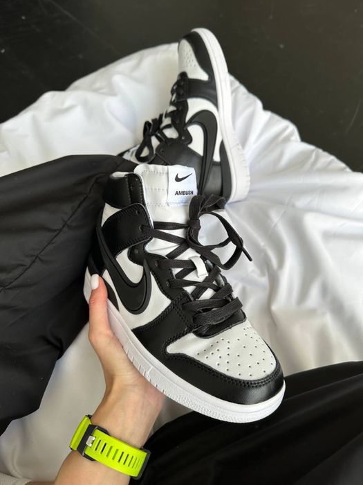 БЕЗКОШТОВНА ДОСТАВКА‼️Кросівки Nike Sb High Dunk X Ambush Black/White.
