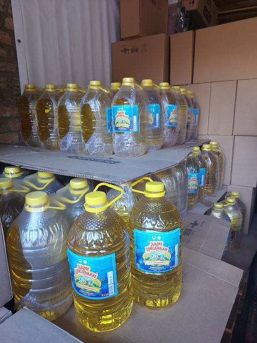 Олія соняшникова 5л рафінована