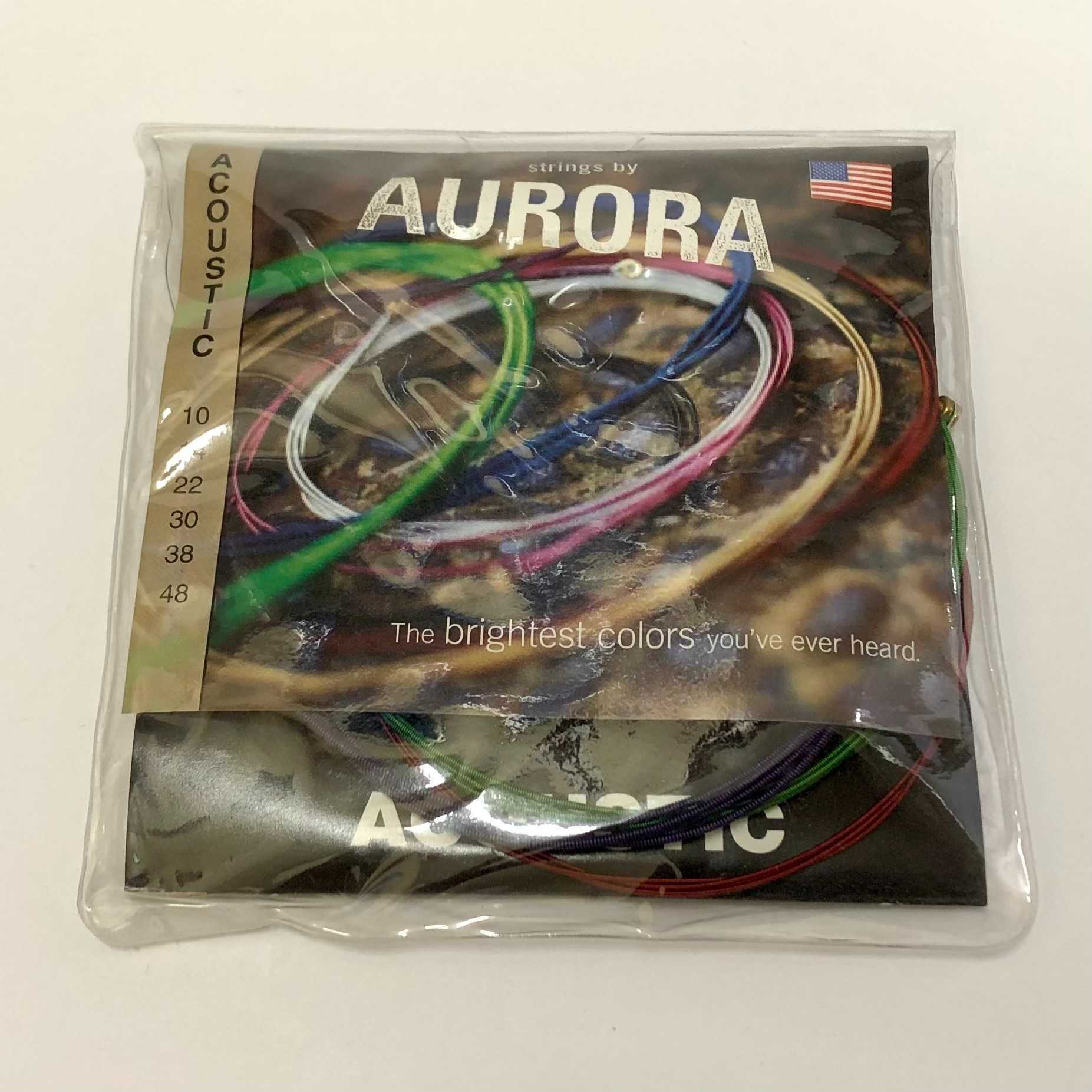AURORA 10-48 STRUNY gitara AKUSTYCZNA nowe Okazja
