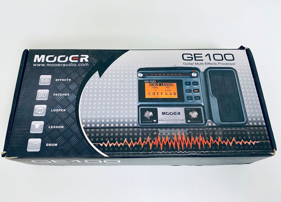 Multi-efekt gitarowy + looper + perkusja + tuner MOOER G100