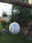 Lampa metalowa kula