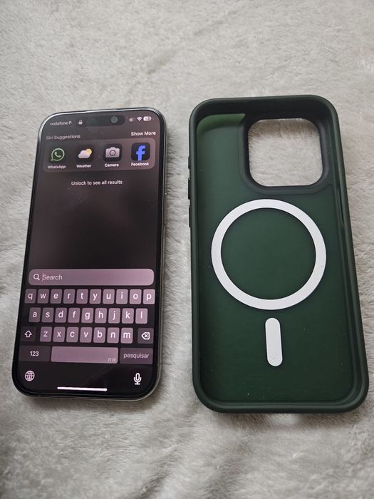 iPhone 15 Pro Natural Titanium - Como Novo!