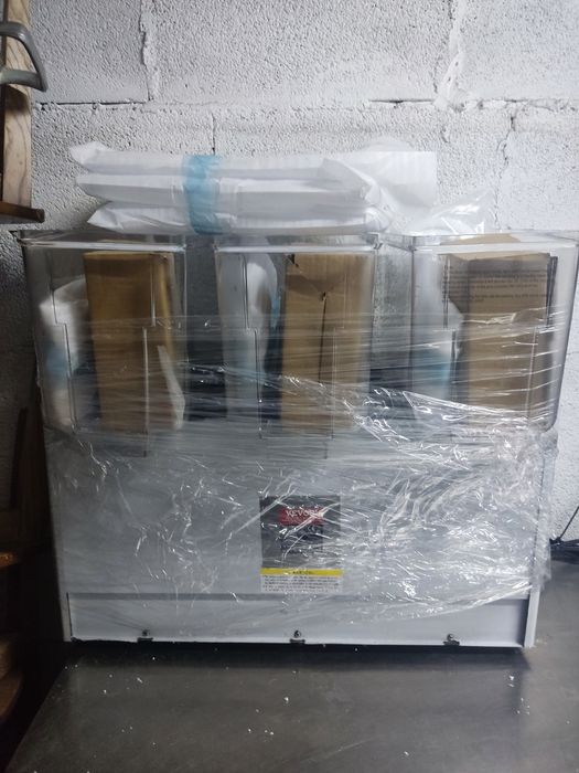 Máquina nova de Granizados com 3 cubas