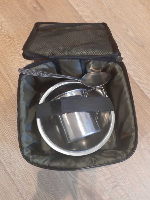 Набор посуды из нержавеющей стали с термосумкой
