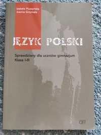 Język polski, Sprawdziany klasa 1-3, gimnazjum