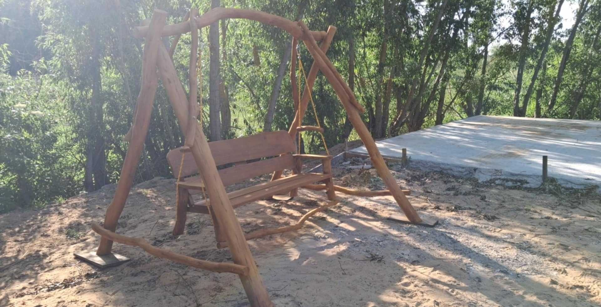 Meble ogrodowe dębowe,na wymiar