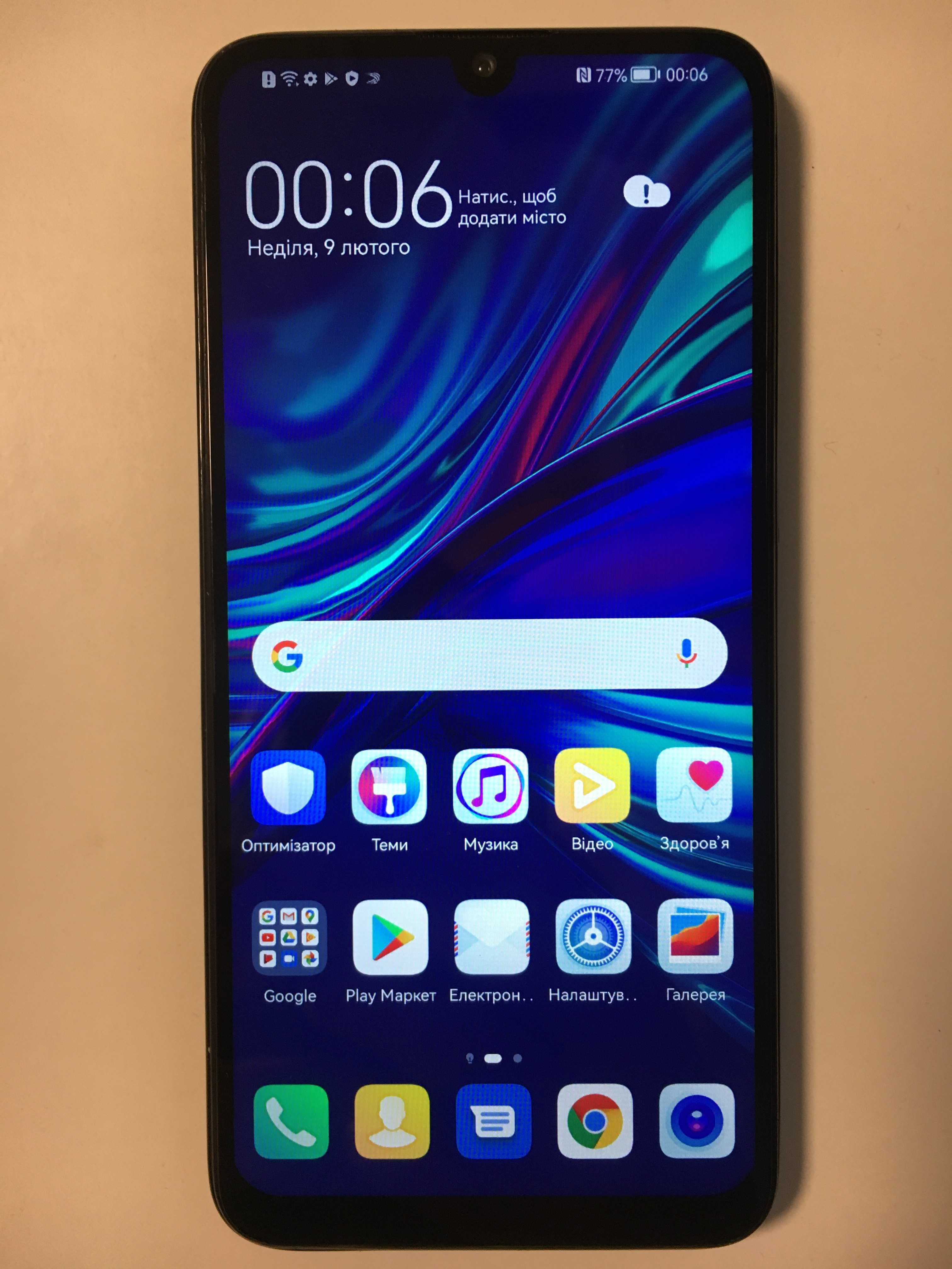 Huawei P Smart 3/64GB Black NFC (POT-LX1) состояние нового