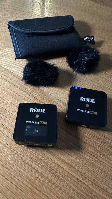 RØDE Wireless GO II Single (Original) + Acessórios - Como Novo