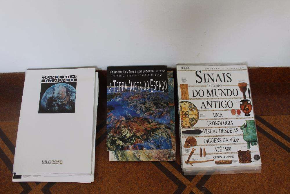 Livros Escolares e Atlas (antigos)