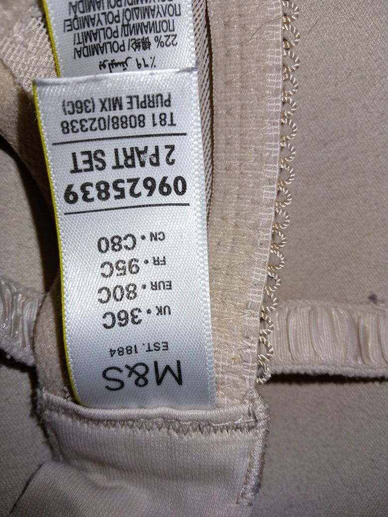 Biustonosz push up M&S 36c 80c