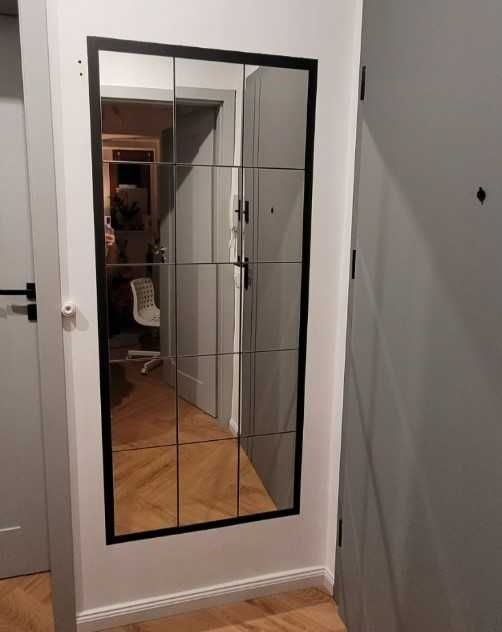 Zestaw 9 szt. luster ściennych naklejane lustro ścienne dekoracja