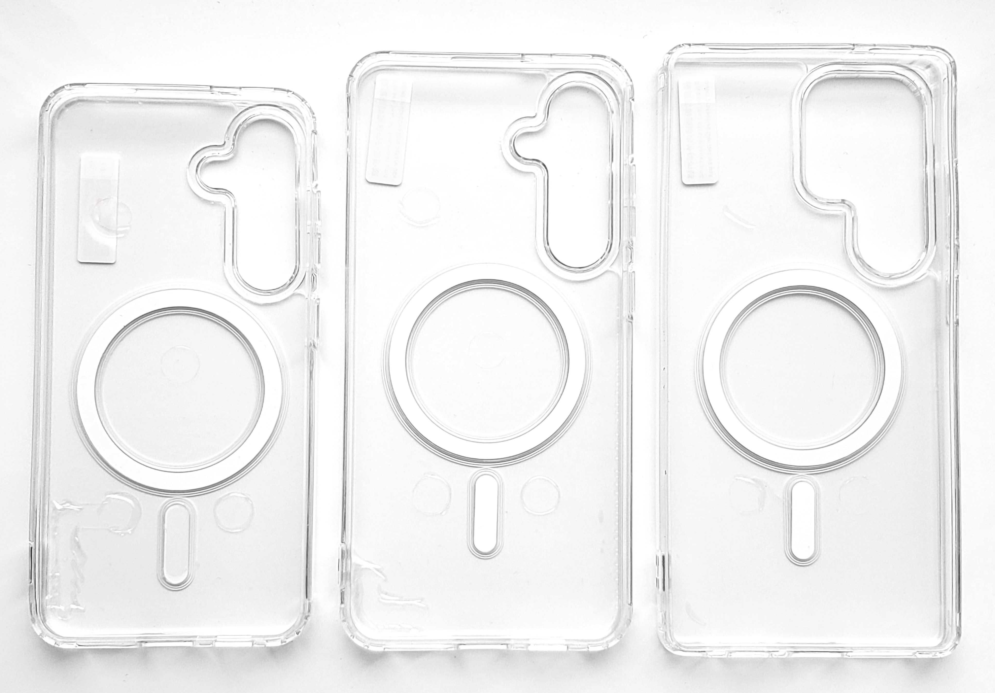Чохол для Samsung S25/S25 Plus/S25 Ultra з MagSafe прозорий чехол