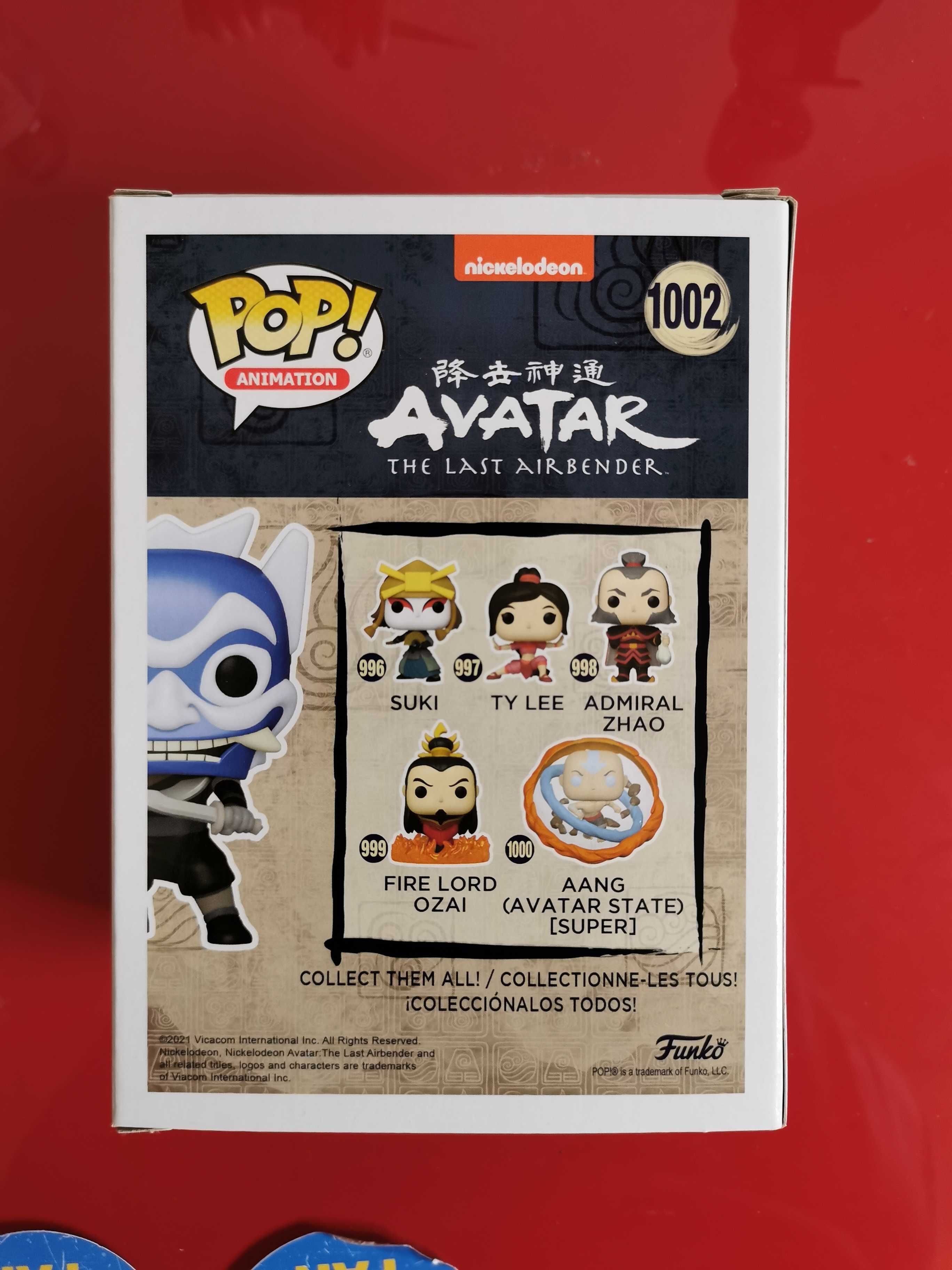 Funko Pop Avatar The Blue Spirit Chase