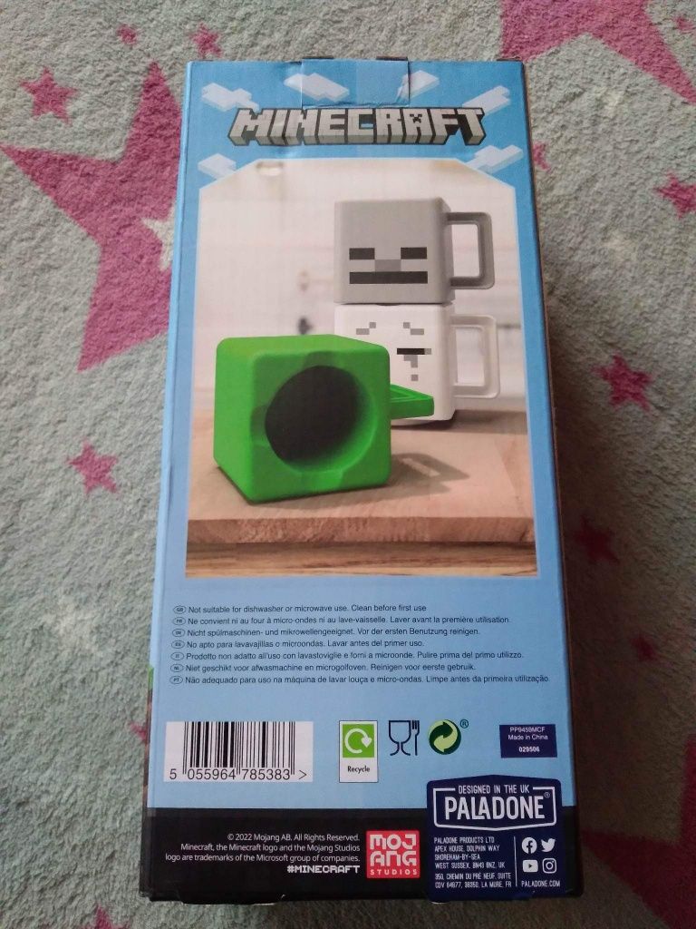 Zestaw kubków Minecraft