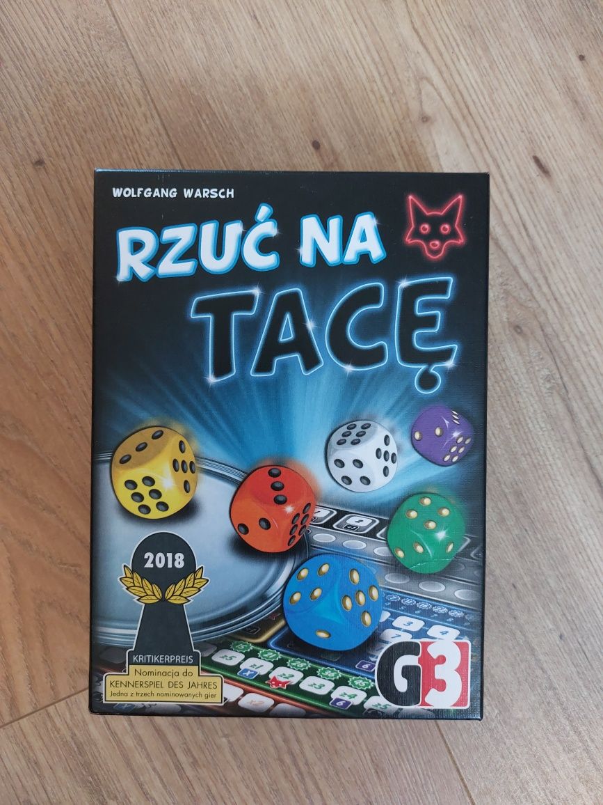 Gra planszowa rzuć na tace nowa Kraków