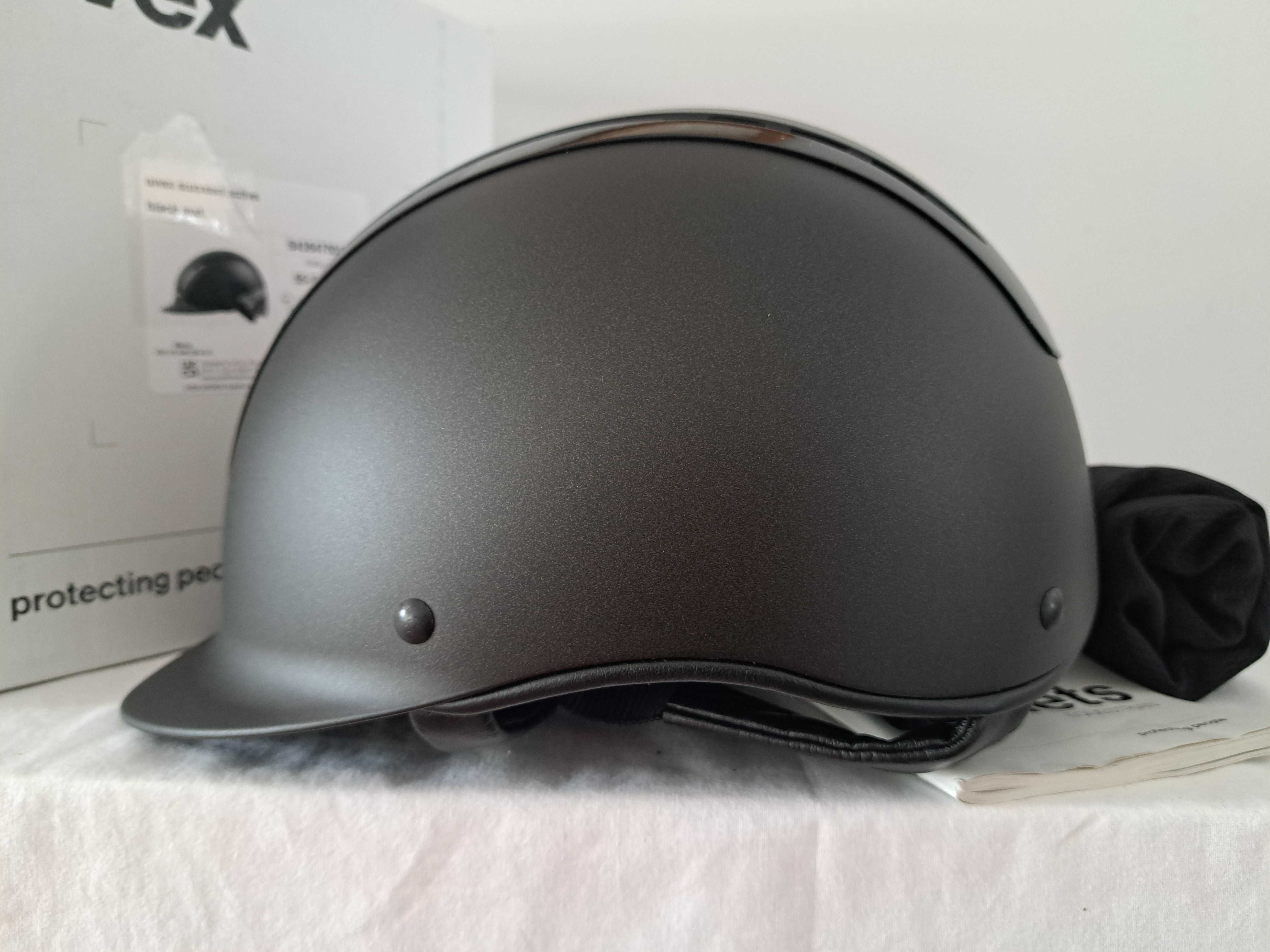 Kask jeździecki toczek Uvex Suxxeed Active Black S/M 55-56cm