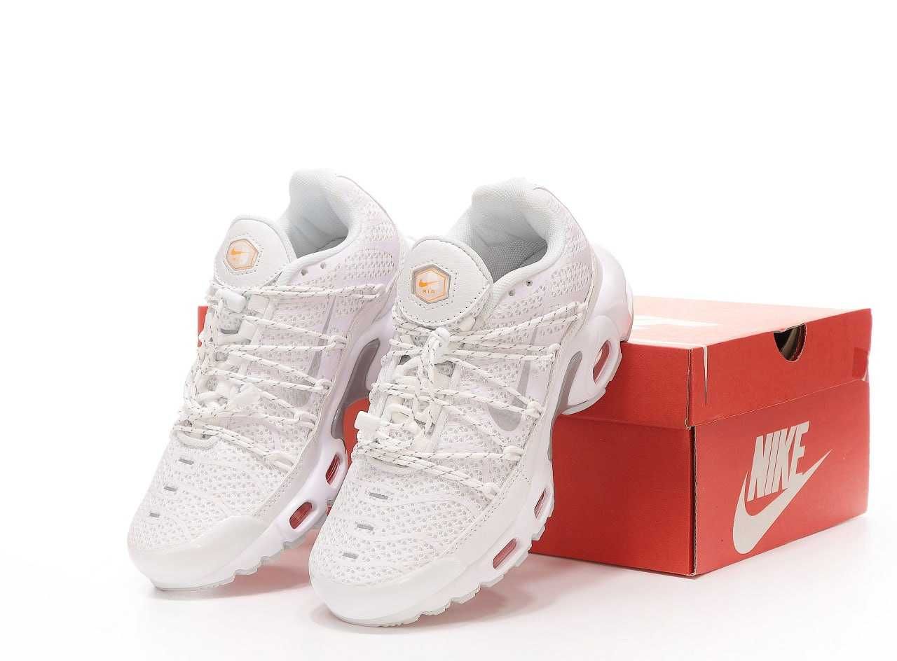 Жіночі кросівки NІke Air Max Plus TN білий 14615 ХІТ