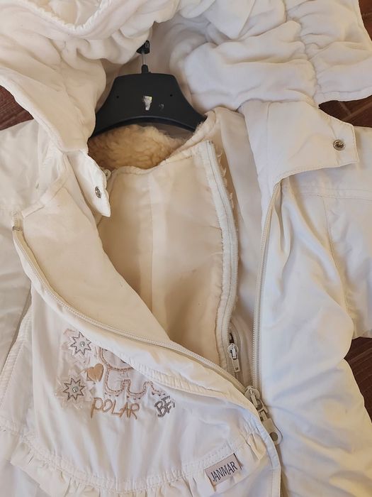 Дитячий зимовий комбінезон 74 80 см на дівчинку