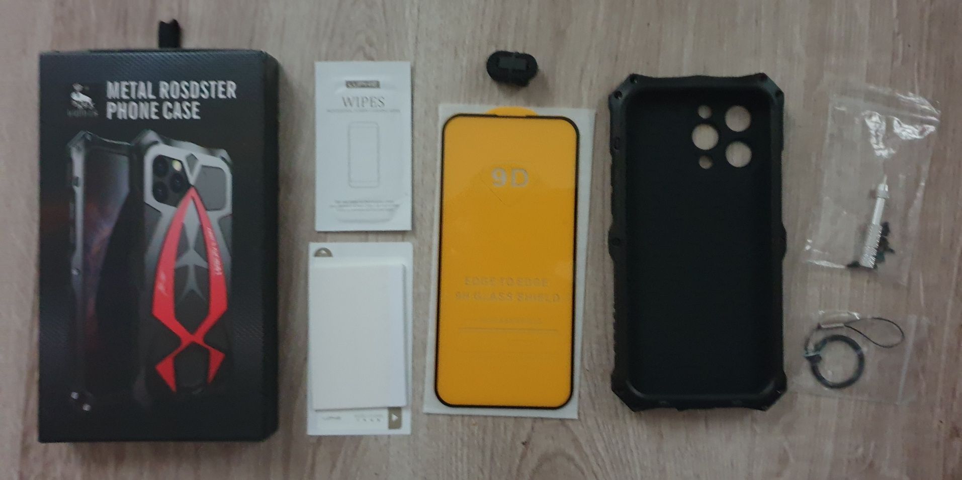 Luphie Etui/Case Na Telefon Iphone 14 Pro Max + Szkło Hartowane