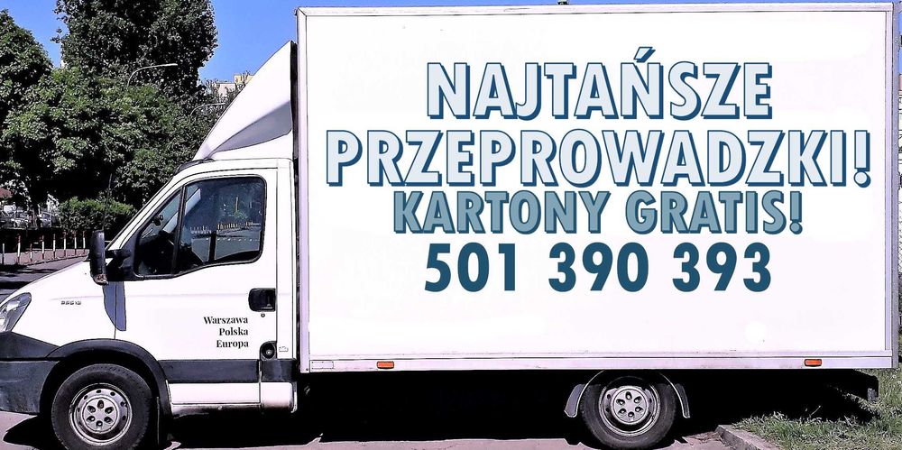 Przeprowadzki - Warszawa. bezpłatna wycena w 3 min :)
