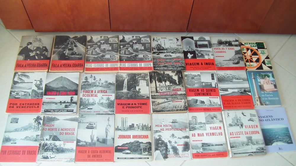 Lote 23 livros de Vasco Callixto alguns autografados