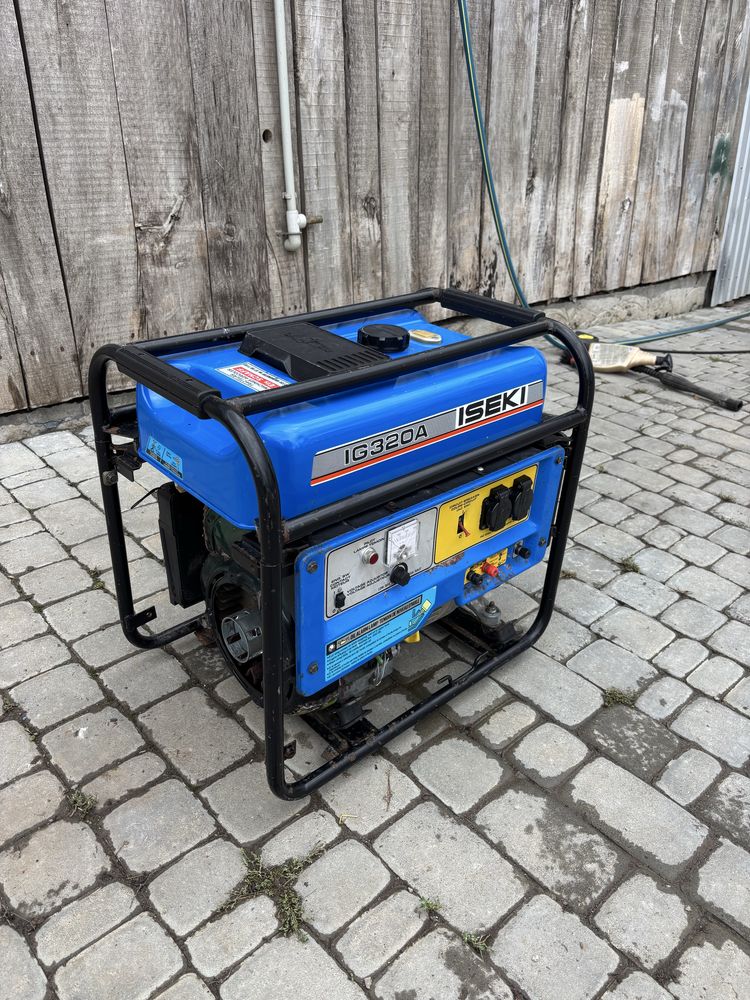 Бензо Генератор ISEKI IG320A Японія мідна обмотка