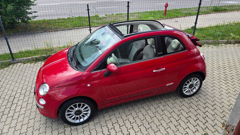 Wypożyczalnia wynajem Fiat 500c Cabrio ! Wypożycz kabriolet !