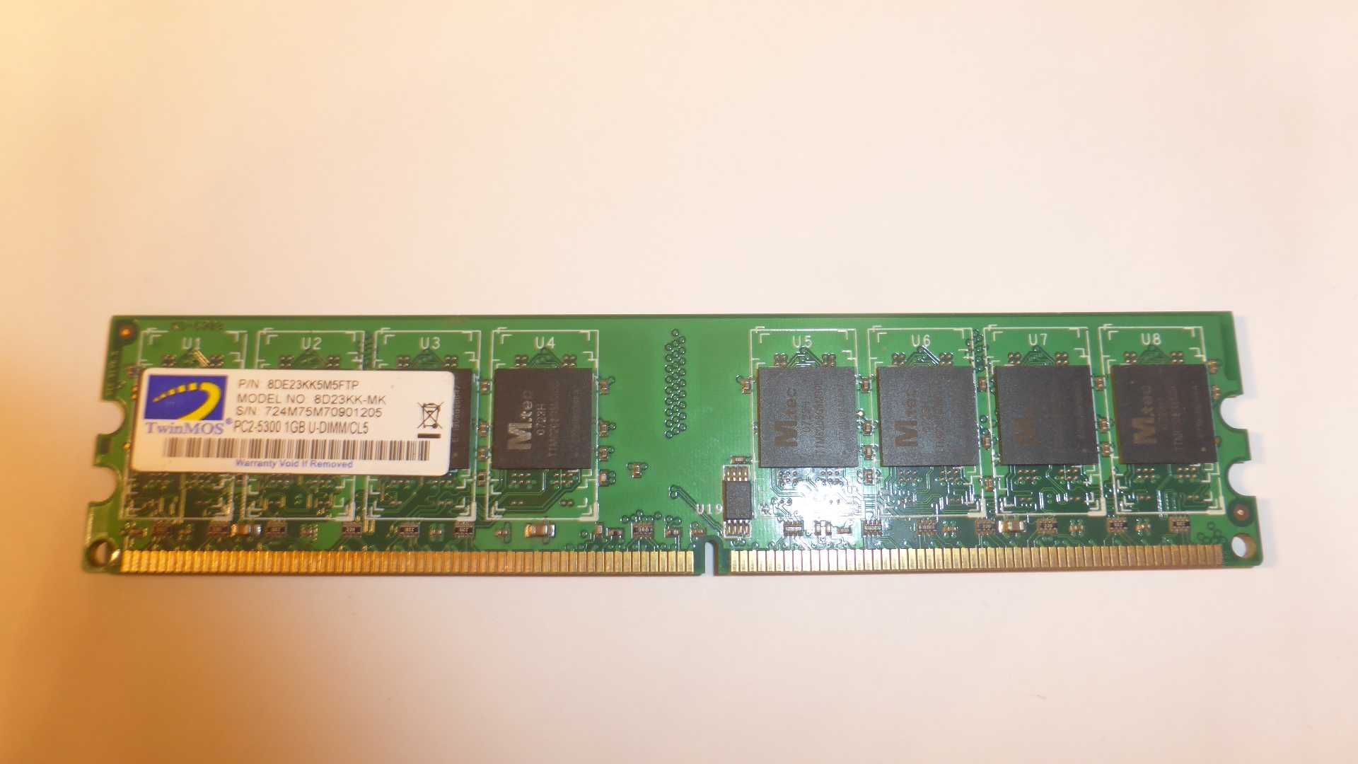 ОЗУ DDR2 TwinMOS 1GB 667 MHz
