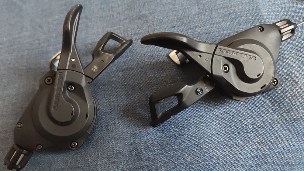 Велозапчасти манетки Shimano SLX RD-M7000 (2*11ск)
