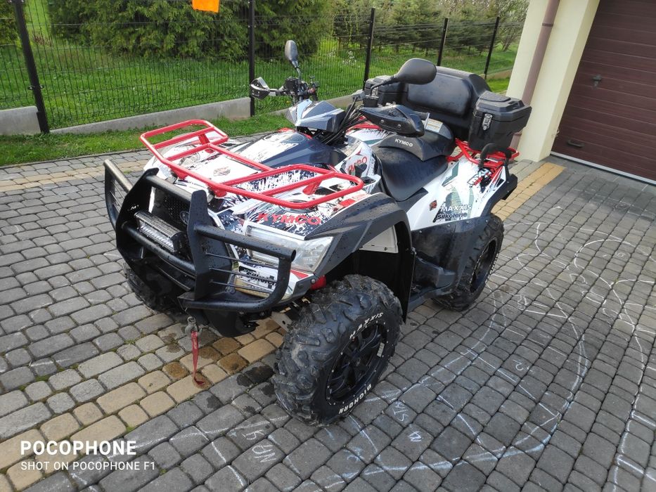 Kymco mxu 700 zarejestrowany w pl. L7e