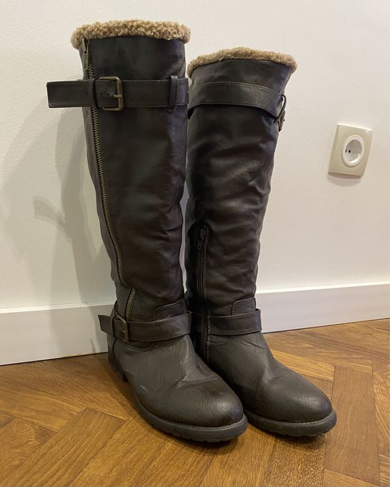39р зимові чоботи New Look / черевики Ботильйони