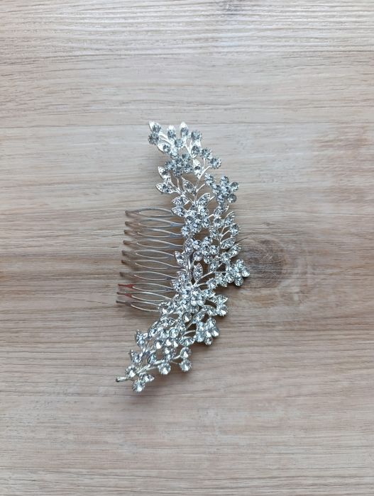 Grzebień Ślubny kwiatki gałązki