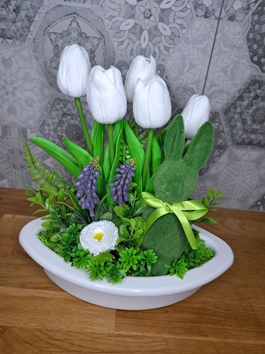 Stroik wiosna wielkanoc