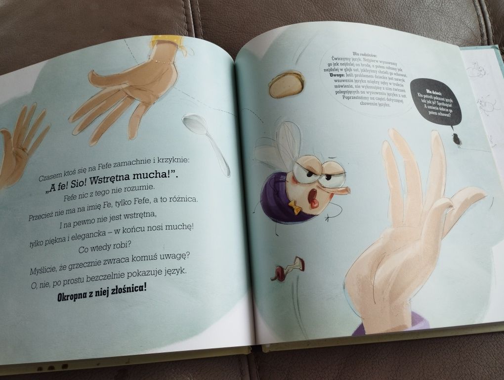 Z muchą na luzie ćwiczymy buzię czyli zabawy ... - Galewska-Kustra