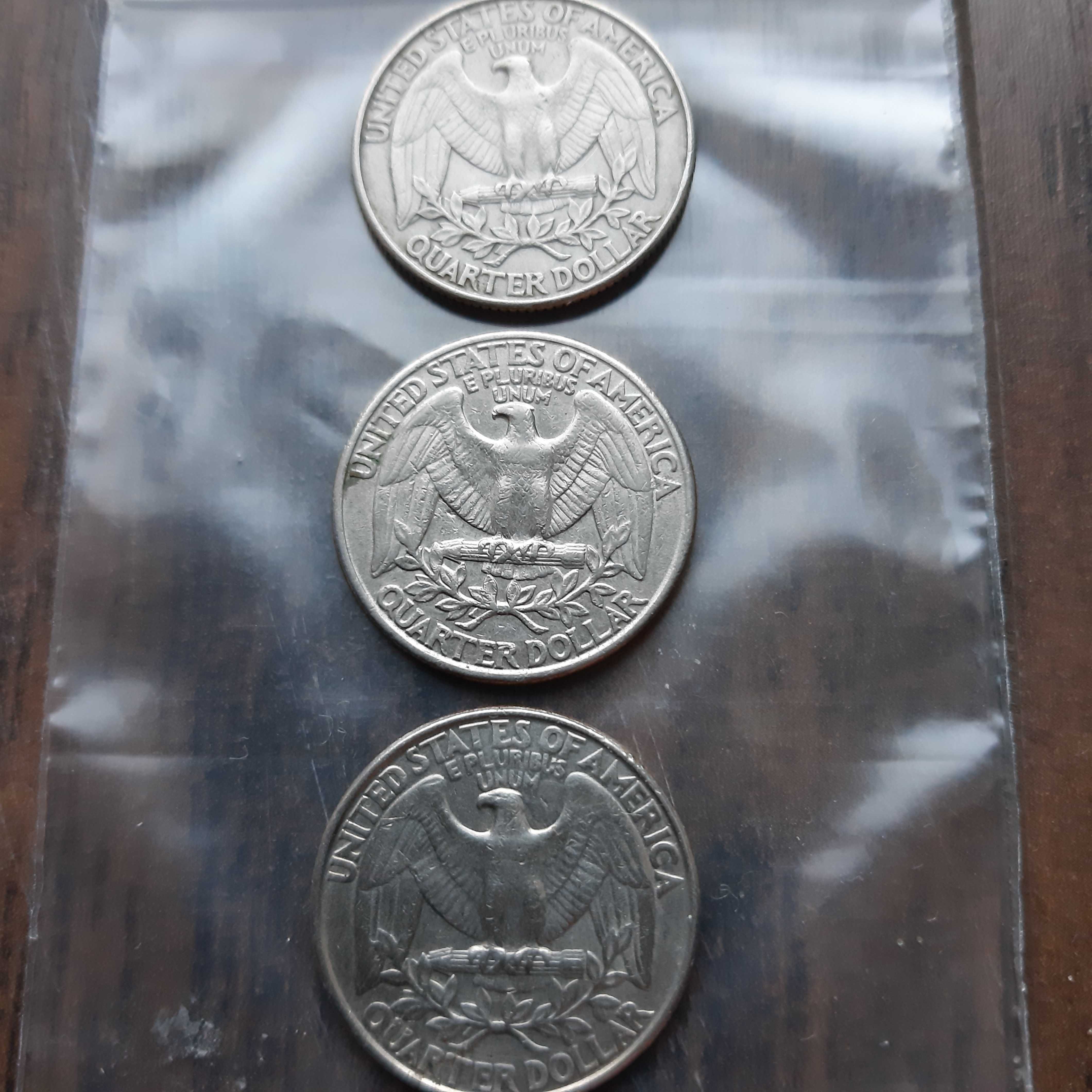 Monety-Zestaw - Quarter Dollar P.D.P.Waszyngton -USA
