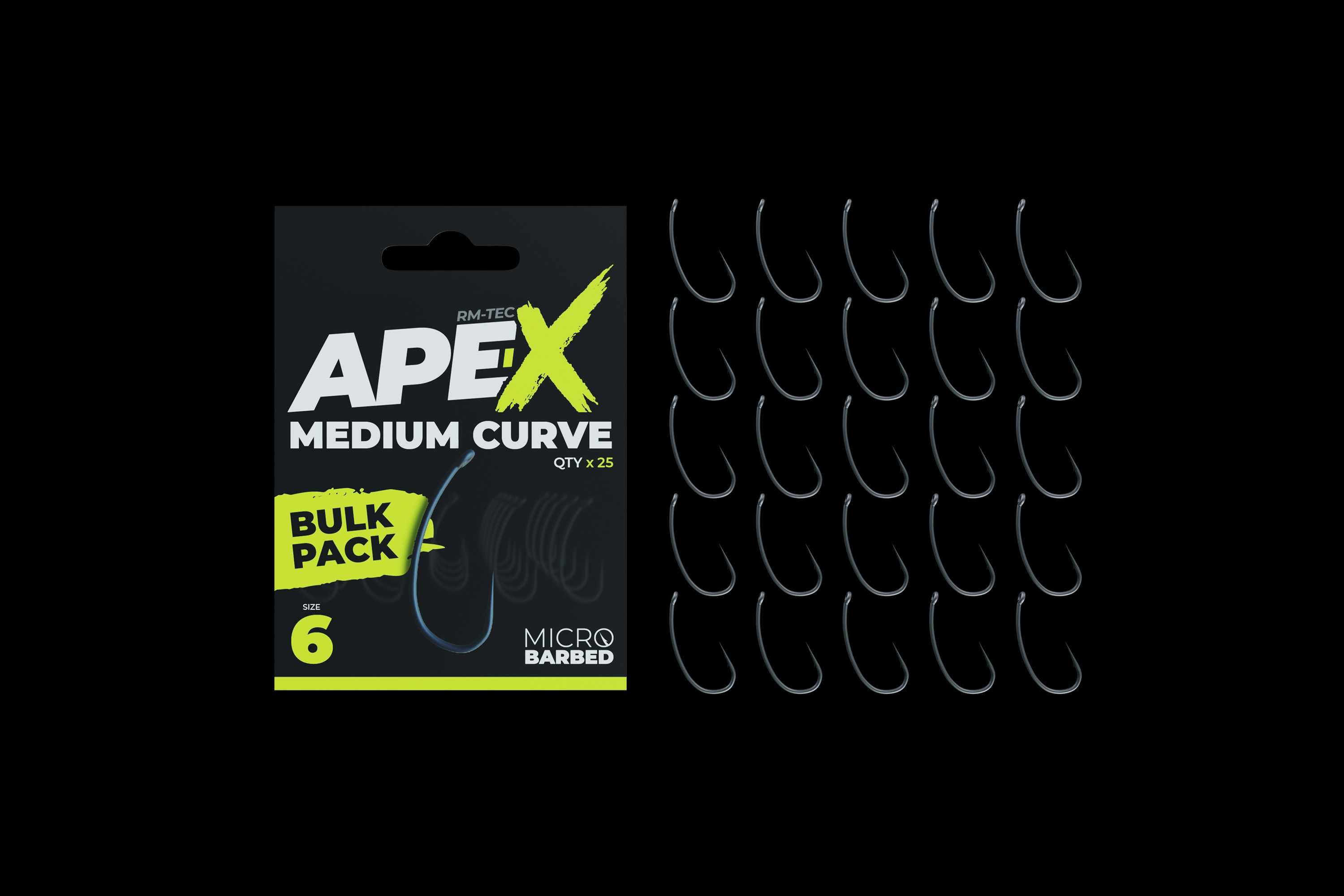 Haki Ridge Monkey Medium Curve - Opakowanie Bulk Pack 25 szt.