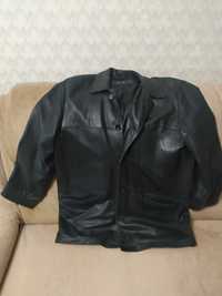 Продам кожаный мужской пиджак