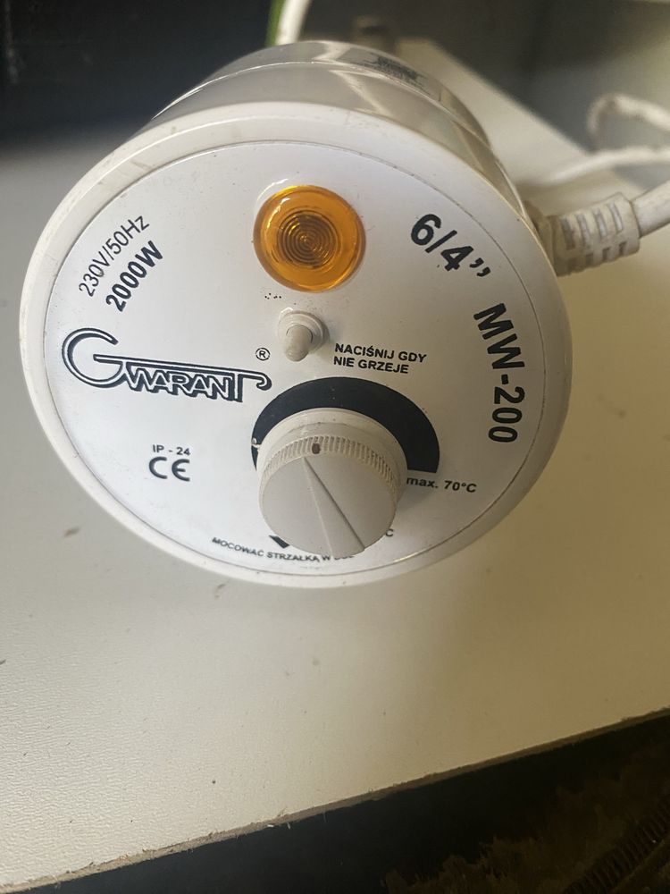 Grzałka do boljera z termostatem 2000 W