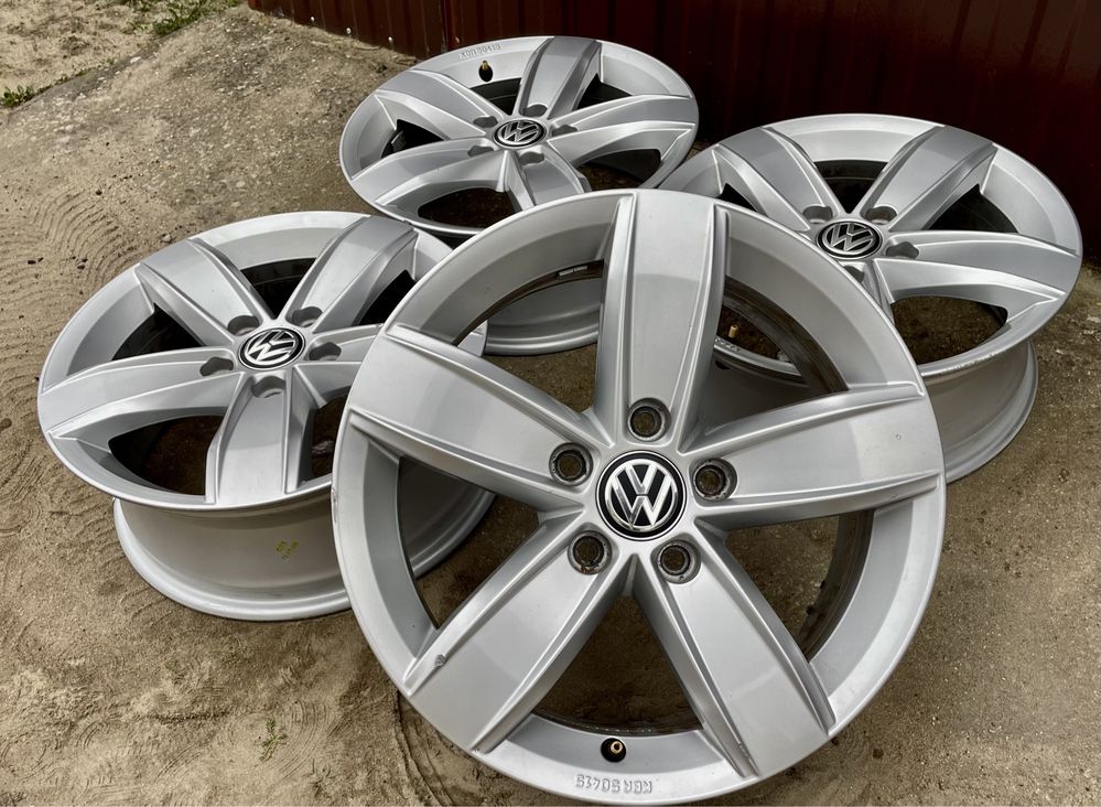 Felgi volkswagen 5x112 16” 6j et43 2GA t-roc golf caddy touran