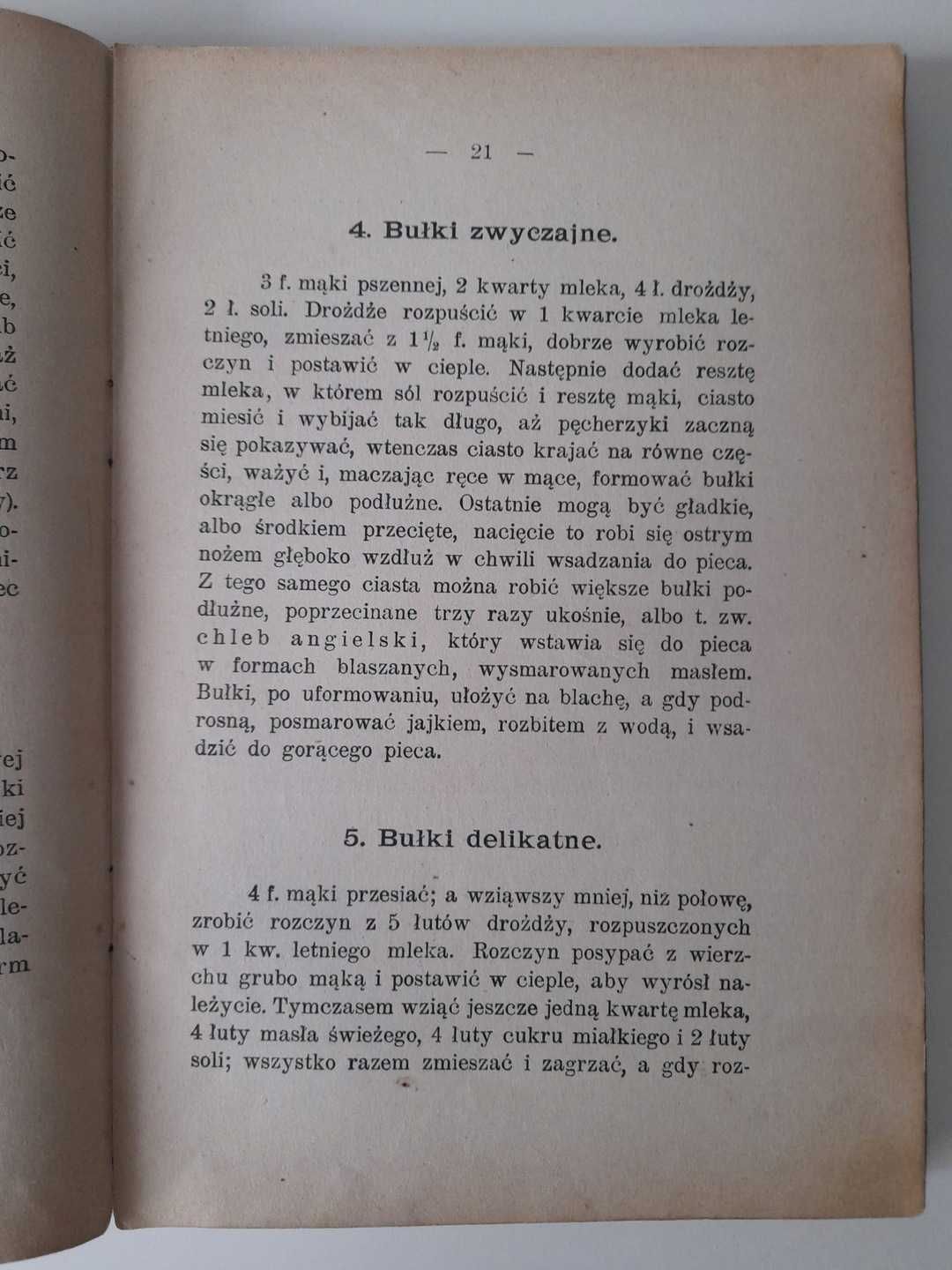 Piekarnia i cukiernia Marta Norkowska rok wydania 1902