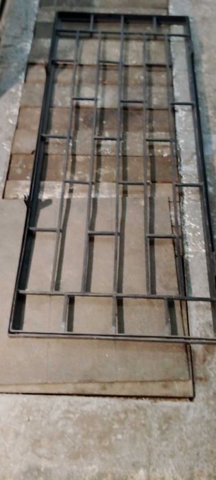 Решітка 78 на 1.85 металева на двері вікна