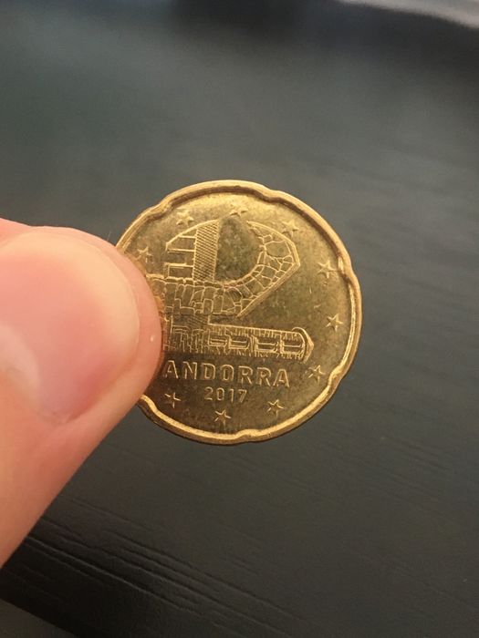Moedas Andorra RARAS