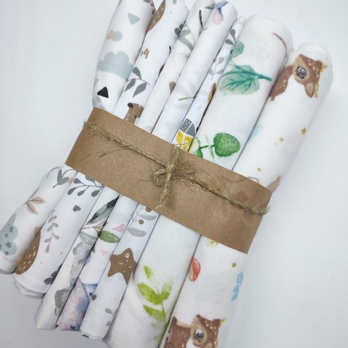 Дитячі пелюшки муслінові, бавовняні, байкові, непромокаючі пеленки