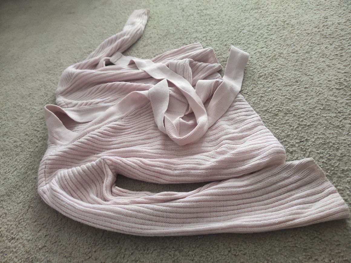 Conjunto para ballet: 1casaco, 1caneleiras e 3sabrinas
