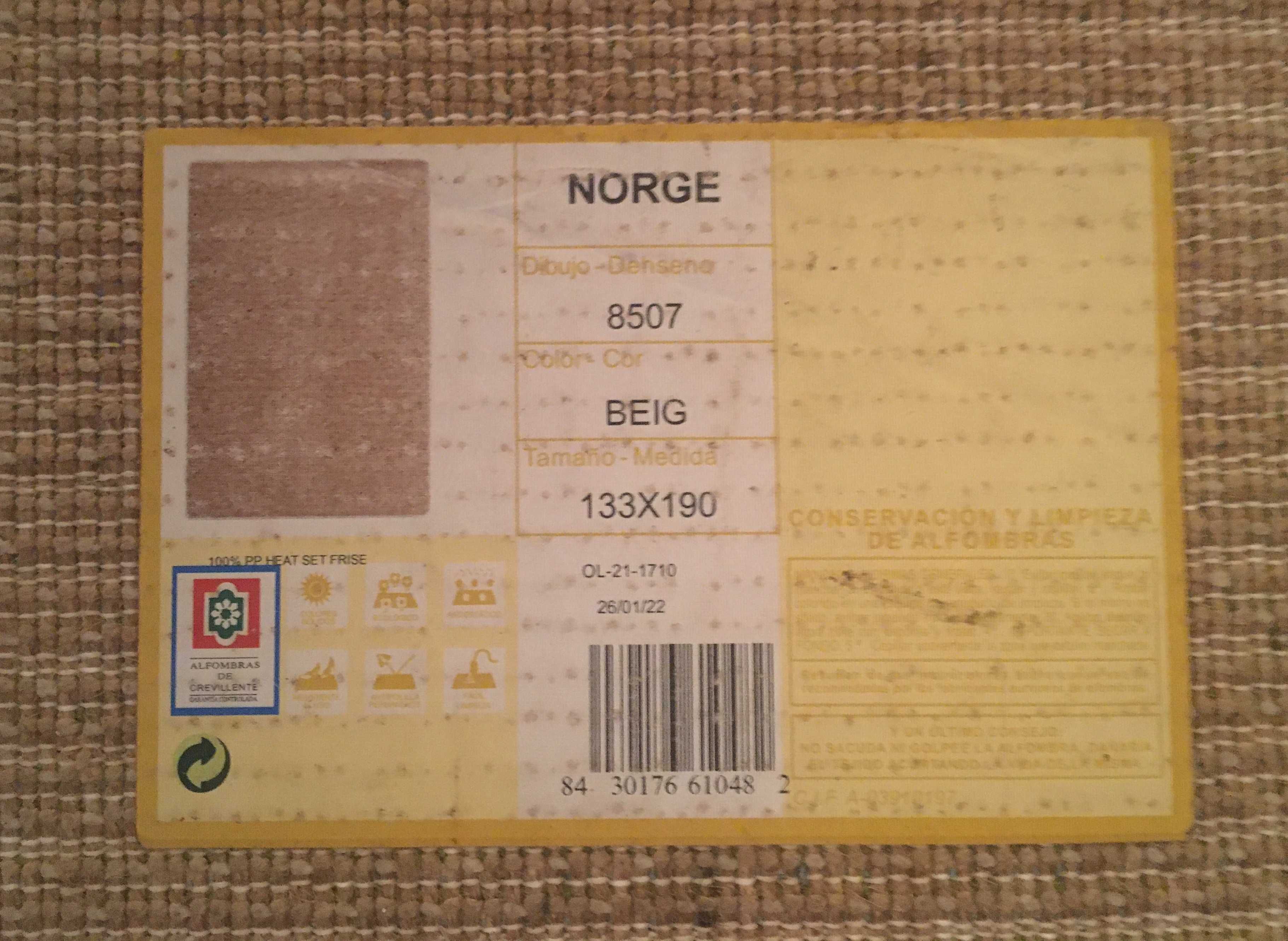 Tapete Leroy NORGE  1,33 X 1,90